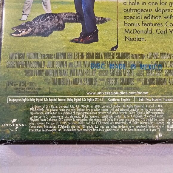 Adam Sandler "Happy Gilmore" Special Edition DVD - Full Screen - Bonus Features - Picture 5 of 6